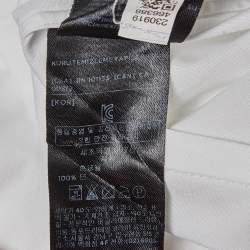 Pre Owned Tom Ford White Cotton Long Sleeve Shirt XL