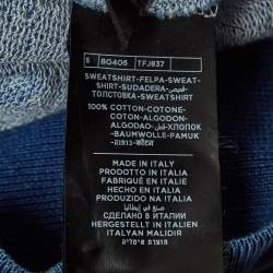 Pre Owned Tom Ford Blue Cotton Knit Polo T-Shirt XXL