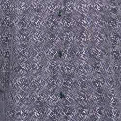 Tom Ford Blue Dotted Cotton & Silk Buttoned-Up Shirt L