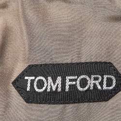 Tom Ford Brown Velvet Drawstring Sweatpants S