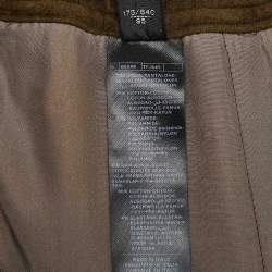 Tom Ford Brown Velvet Drawstring Sweatpants S