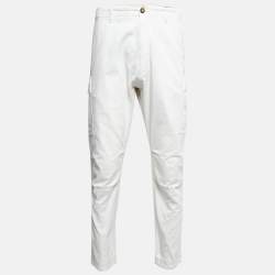 Pre Owned Tom Ford White Cargo Pants XL