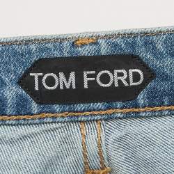 Tom Ford Blue Washed Denim Jeans XL Waist 36"