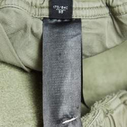 Pre Owned Tom Ford Sage Green Cotton Cargo Pants S
