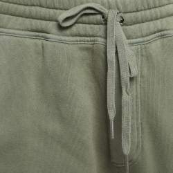Tom Ford Green Cotton Knit Drawstring Joggers M