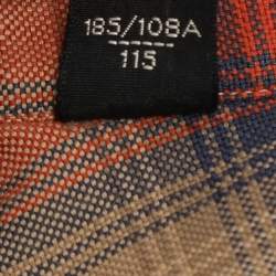 Pre Owned Tom Ford Multicolor Check Cottn Button Front Shirt S