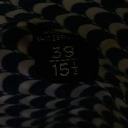 Pre Owned Tom Ford Blue Printed Cotton Long Sleeve Shirt M