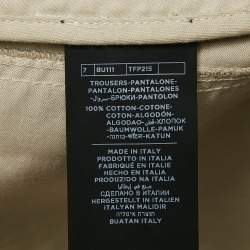 Tom Ford Grey Cotton Slim Fit Trousers M