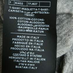 مملوكة مسبقًا Tom Ford Light Grey Cotton Crew Neck T-Shirt M