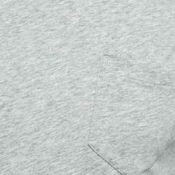 مملوكة مسبقًا Tom Ford Light Grey Cotton Crew Neck T-Shirt M