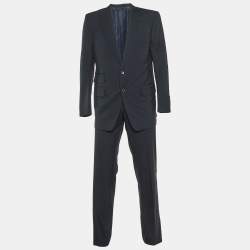 Tom Ford Black Wool Tailored Suit XXL