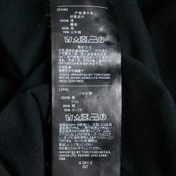 Pre Owned Tom Ford Black Cotton Full Sleeve T-Shirt L