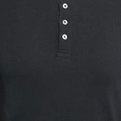 Pre Owned Tom Ford Black Cotton Full Sleeve T-Shirt L