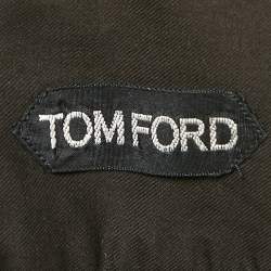 Pre Owned Tom Ford Black Cotton Long Sleeve Shirt XL