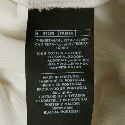 Tom Ford White Rib Knit Full Sleeve T-Shirt XXL