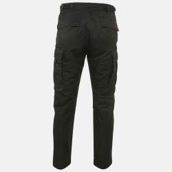 Tom Ford Black Cotton Blend Cargo Pants L