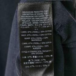 Pre Owned Tom Ford Dark Blue Jersey Crewneck T-Shirt S