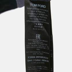 Pre Owned Tom Ford Dark Blue Jersey Crewneck T-Shirt S
