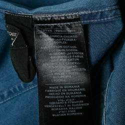 Tom Ford Blue Denim Button Front Shirt XXL