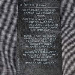 Tom Ford Grey Cotton Long Sleeve Shirt L