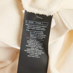 Tom Ford Cream Cotton Knit Sweatshirt XXL