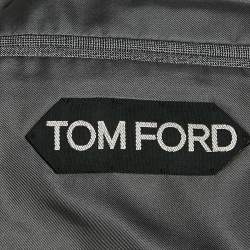 Tom Ford Grey Wool Tailored Pants Suit XXXL
