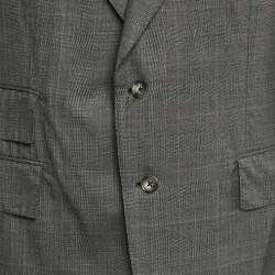 Tom Ford Grey Wool Tailored Pants Suit XXXL
