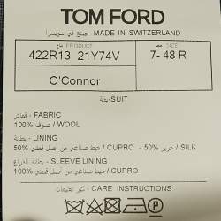 Tom Ford Navy Blue Wool Regular Fit Blazer M