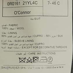 مملو كة مسبقًا Tom Ford Grey Wool O'Conner Blazer S