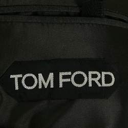 مملوكة مسبقًا Tom Ford Grey Wool O'Conner Blazer S