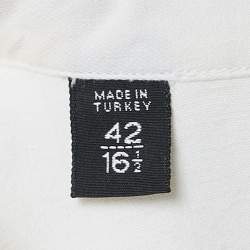 Pre Owned Tom Ford White Cotton Full Sleeve Shirt XL