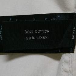 Pre Owned Tom Ford White Cotton Full Sleeve Shirt XL