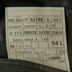 Tom Ford Grey Wool Tailored Pants Suit XXL