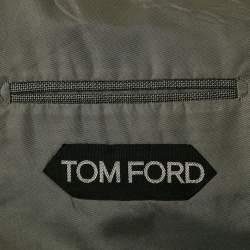 Tom Ford Grey Wool Single Breasted Tailored Blazer M