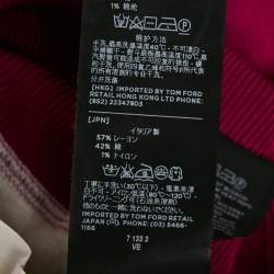 Tom Ford Pink Jersey Long Sleeve Pullover M