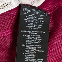 Tom Ford Pink Jersey Long Sleeve Pullover M