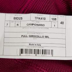 Tom Ford Pink Jersey Long Sleeve Pullover M