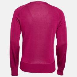 Tom Ford Pink Jersey Long Sleeve Pullover M