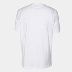 Tom Ford White Cotton Crew Neck T-Shirt XL