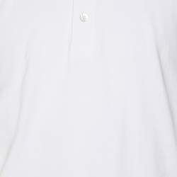 Tom Ford White Cotton Crew Neck T-Shirt XL