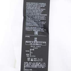 Tom Ford White Cotton Crew Neck T-Shirt XL