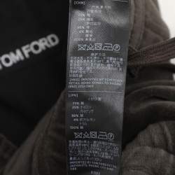 Tom Ford Moss Green Velvet Joggers L