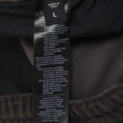 Tom Ford Moss Green Velvet Joggers L