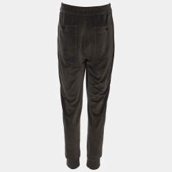 Tom Ford Moss Green Velvet Joggers L