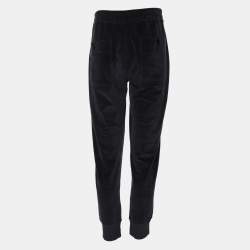 Tom Ford Navy Blue Velvet Jogger L