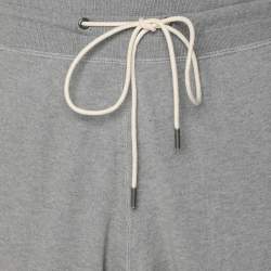 Tom Ford Grey Cotton Knit Jogger L
