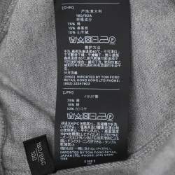 Tom Ford Grey Cotton Knit Jogger L