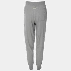Tom Ford Grey Cotton Knit Jogger L