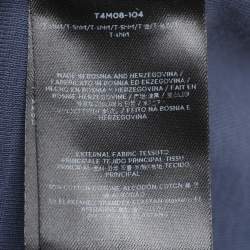 Pre Owned Tom Ford Blue Jersey Crew Neck T-Shirt XXL