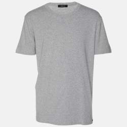 Pre Owned Tom Ford Grey Jersey Crew Neck T-Shirt XXL
